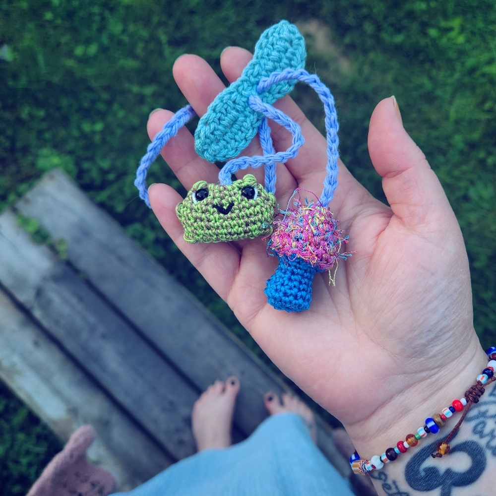 🍄Car Hanging Charm🐸